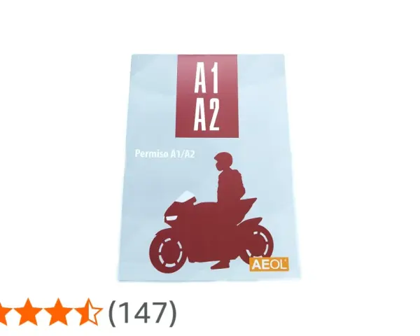 Guía para obtener el permiso A2 si tengo el carnet A1. Ilustra un motorista y las categorías A1/A2.